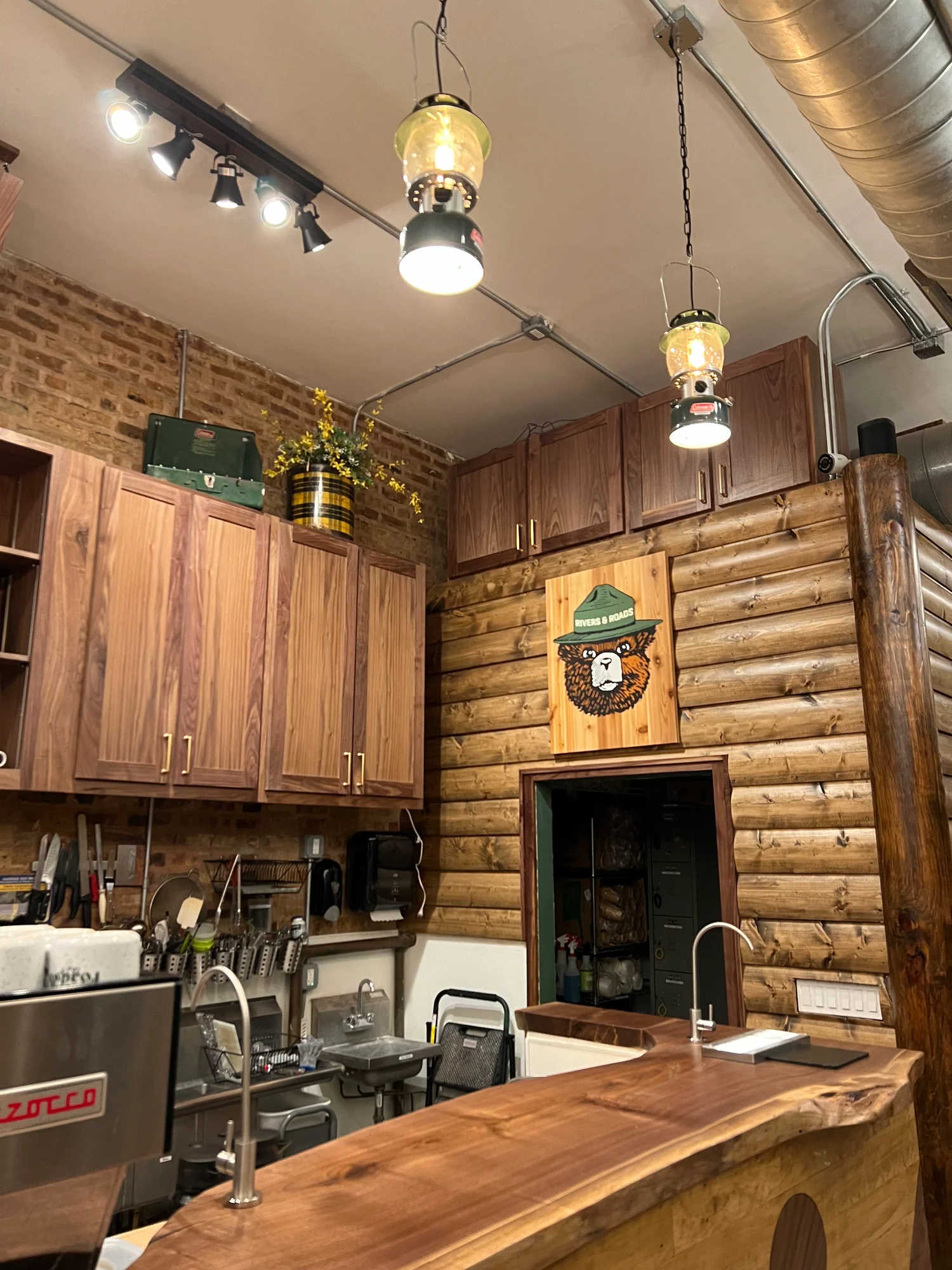 Rivers and Roads Cafe interior